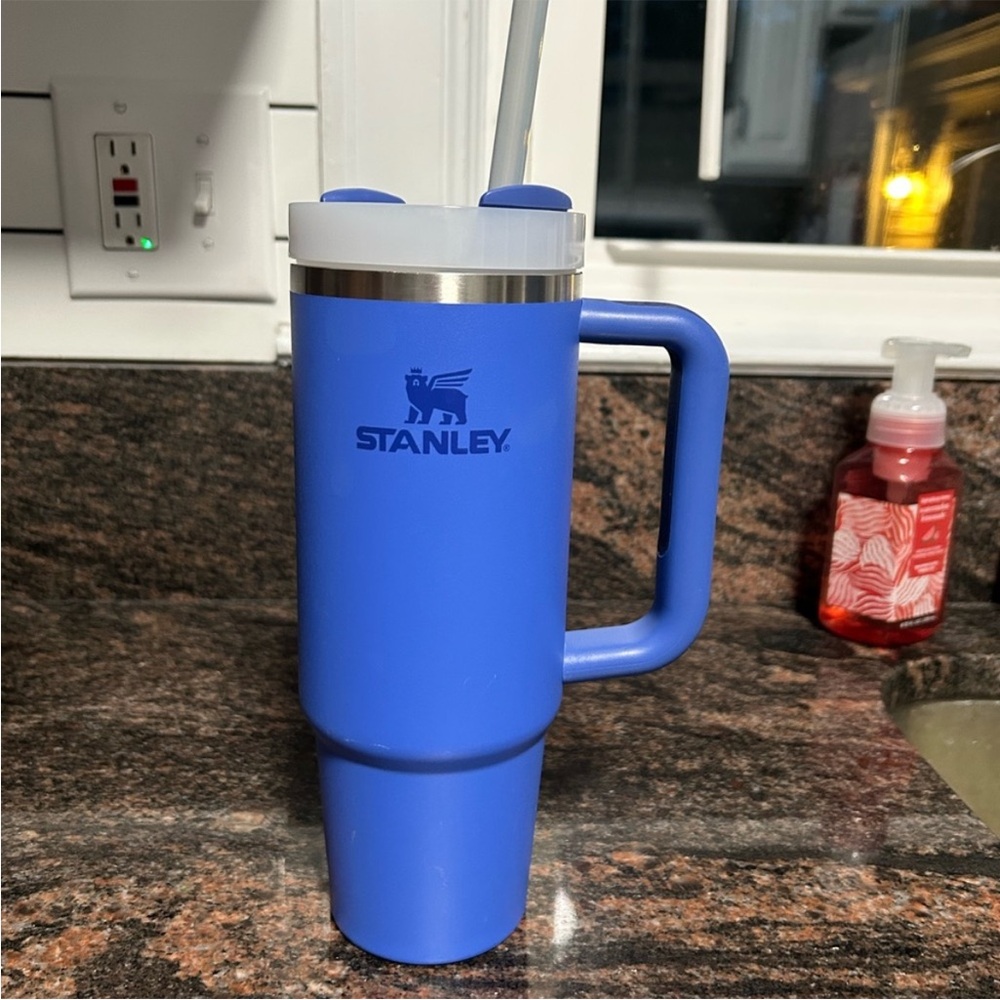 Stanley Blue Insulated Tumbler with Handle